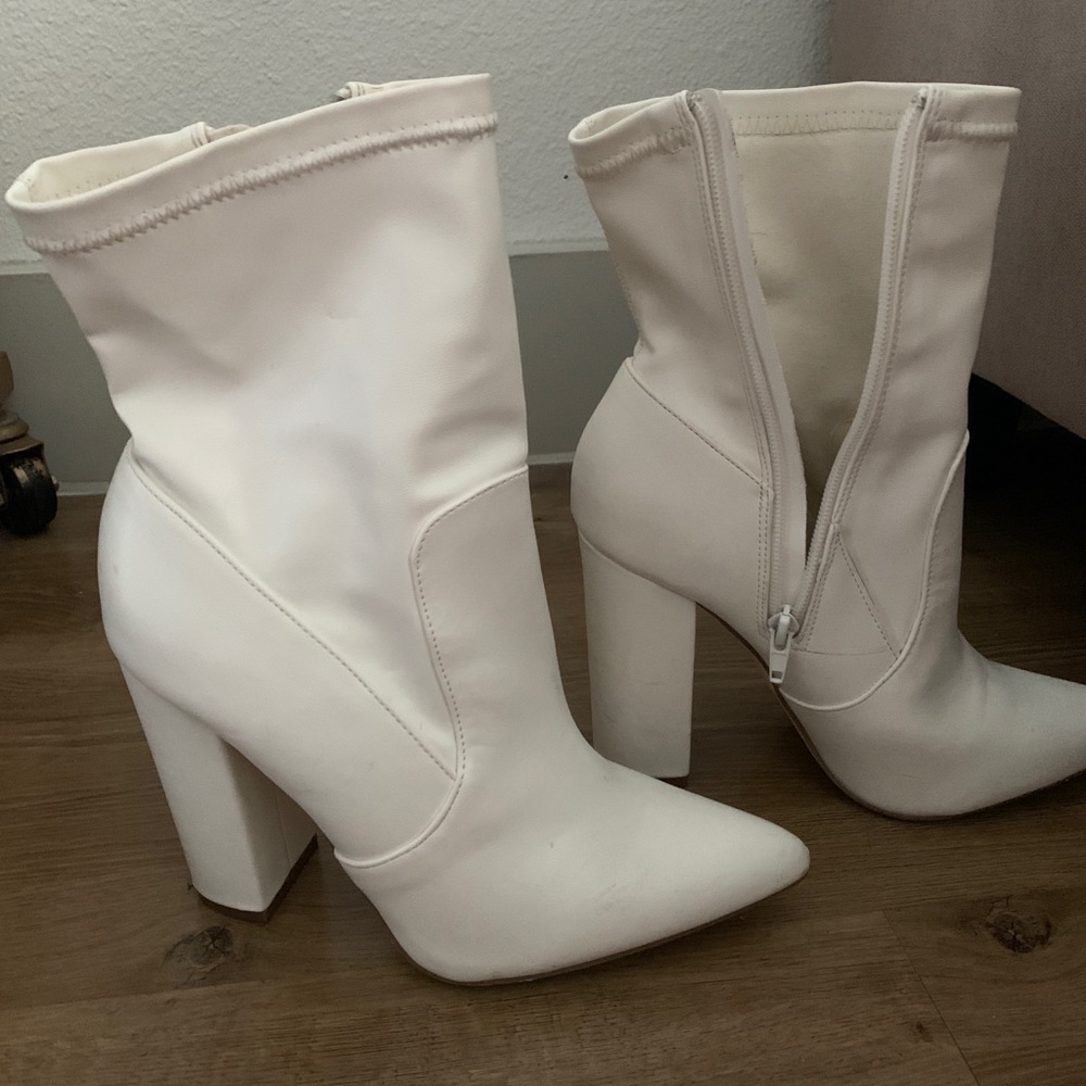 White Booties